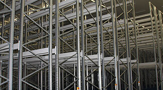 estantería de paletización móvil