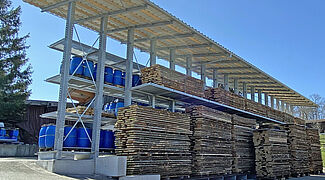 estantería cantilever