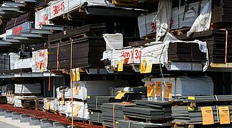 Estanterías cantilever para cargas pesadas