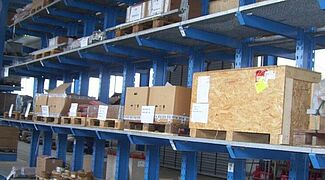 Estantería cantilever para cargas ligeras