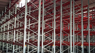 estantería de paletización móvil