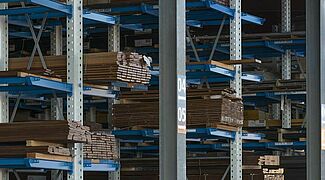 Estantería cantilever para cargas ligeras